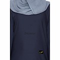 Kaftan Abaya - Navy Blue