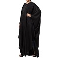 Nida Kaftan abaya with Crystal work- Black