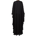 Nida Kaftan abaya with Crystal work- Black