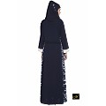 Shrug style Abaya- Blue Print Shrug style Abaya- Blue Print
