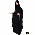 Kaftan abaya with golden borders- green Kaftan abaya with golden borders- green