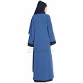 Designer shrug abaya combo- Navy-blue Designer shrug abaya combo- Navy-blue