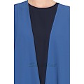 Designer shrug abaya combo- Navy-blue Designer shrug abaya combo- Navy-blue