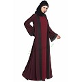 Elegant Shrug with lacework- Wine color