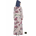 Shrug abaya- beige print Shrug abaya- beige print