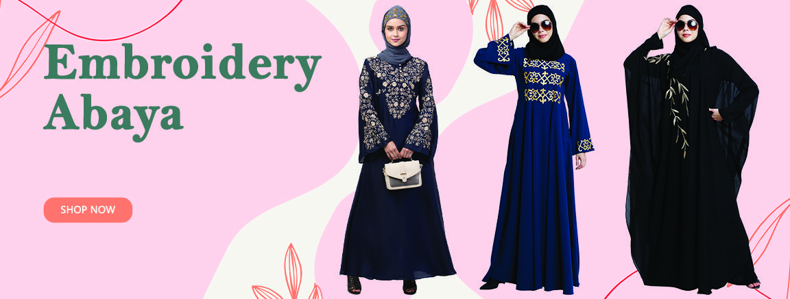 Embroidered Abaya